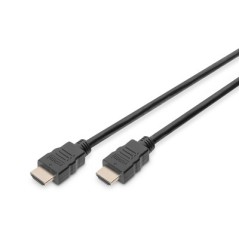 Kabel połączeniowy HDMI 1.4 HighSpeed z Ethernetem Typ HDMI A/HDMI A M/M czarny 10m AK-330107-100-S Assmann
