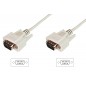 Kabel połączeniowy RS232 1:1 Typ DSUB9/DSUB9 M/M szary 3m AK-610107-030-E Assmann