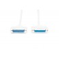 Kabel przedłużający LPT Typ DSUB25/DSUB25 M/Ż szary 2m AK-610201-020-E Assmann