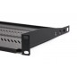 półka 19" 1U głębokość 250mm czarny (RAL 9005) (śruby w kpl) TN-19-250-1U-BK półka 19" 1U głębokość 250mm czarny (RAL 9005) (śruby w kpl) TN-19-250-1U-BK