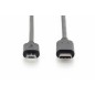 Kabel połączeniowy USB 3.0 SuperSpeed Typ USB C/microUSB B M/M czarny 1,8m AK-300137-018-S Assmann