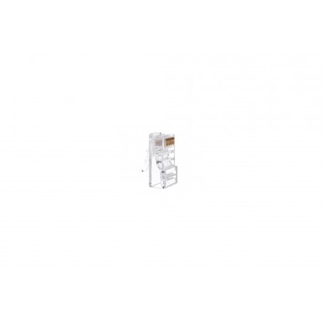 Wtyk RJ45 (8P8C) uniwersalny, kat.5e, nieekranowany, AWG 26-24, opakowanie 100 szt. X-ML-5U-IMP