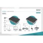 HUB 10-portowy USB2.0, aktywny, czarny DA-70229 Digitus HUB 10-portowy USB2.0, aktywny, czarny DA-70229 Digitus
