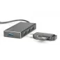 HUB/Koncentrator 4-portowy USB 3.0 SuperSpeed, aktywny, HQ aluminium DA-70240 Digitus