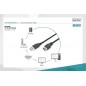 Kabel przedłużający USB 3.0 SuperSpeed Typ USB A/USB A M/Ż czarny 3m AK-300203-030-S Assmann