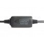 kabel przedłużający aktywny/repeater USB 2.0 HighSpeed Typ USB A/USB A M/Ż czarny 10m DA-73100-1 Digitus