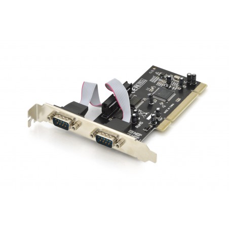 Karta rozszerzeń/Kontroler RS232 PCI, 2xDB9, Chipset: MCS9865 DS-33003 Digitus
