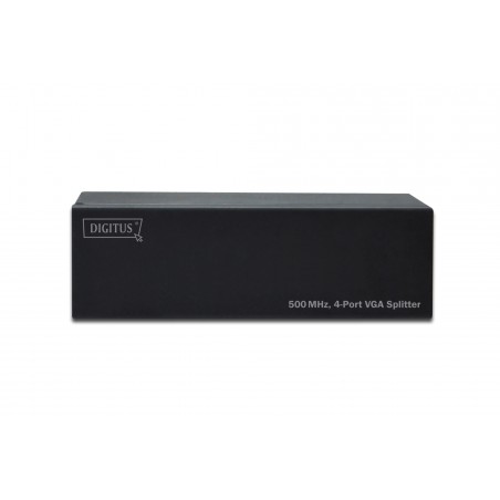 Rozdzielacz/Splitter VGA 4-portowy, 500MHz 2048x1536p DS-42110 Digitus
