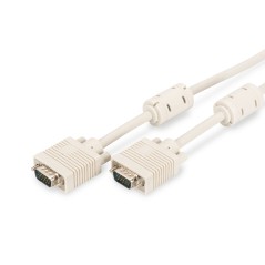 Kabel połączeniowy VGA Typ DSUB15/DSUB15 M/M szary 1,8m AK-310103-018-E Assmann