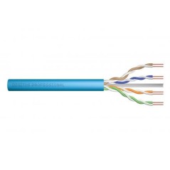 Kabel instalacyjny DIGITUS kat.6A, U/UTP, Dca, AWG 23/1, LSOH, 500m, niebieski DK-1614-A-VH-5