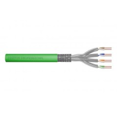Kabel instalacyjny DIGITUS kat.8.2, S/FTP, Dca, AWG 22/1, LSOH, 100m, zielony, DK-1843-VH-1