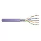 Kabel instalacyjny DIGITUS kat.6, F/UTP, B2ca, AWG 23/1, LSOH, 500m, fioletowy, szpula DK-1626-VH-5