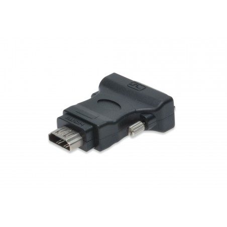 Adapter DVI-D SingleLink Typ DVI-D (18+1)/HDMI A M/Ż czarny AK-320500-000-S Assmann