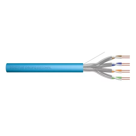 Kabel instalacyjny DIGITUS kat.6A, U/FTP, Dca, AWG 23/1, LSOH, 100m, niebieski DK-1624-A-VH-1