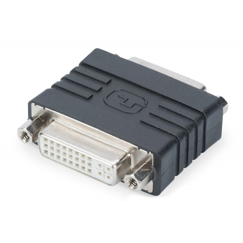 Adapter DVI-I DualLink Typ DVI-I (24+5)/DVI-I (24+5) Ż/Ż czarny AK-320503-000-S Assmann