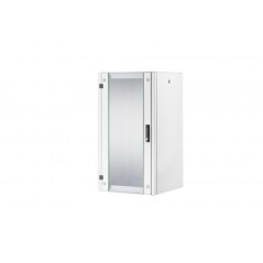 Szafa sieciowa stojąca Hyper 19" 26U rack 600x800, drzwi przód szyba, szary DN-41022-M