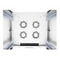 Szafa sieciowa stojąca Hyper 19" 42U rack 800x800, drzwi przód szyba, szary DN-41067-M Szafa sieciowa stojąca Hyper 19" 42U rack 800x800, drzwi przód szyba, szary DN-41067-M