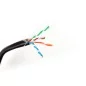 Kabel instalacyjny DIGITUS zewnętrzny żelowany kat.6, U/UTP, Fca, AWG 23/1, PE, 305m, czarny DK-TP612