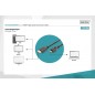 Kabel połączeniowy HDMI 1.3 HighSpeed Typ HDMI A/HDMI C M/M czarny 3m AK-330106-030-S Assmann