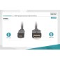 Kabel połączeniowy HDMI 2.0 HighSpeed z Ethernetem Typ HDMI A/HDMI D M/M czarny 2m AK-330109-020-S Assmann