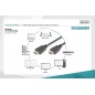 Kabel połączeniowy HDMI 1.4 HighSpeed z Ethernetem Typ HDMI A/HDMI A M/M czarny 3m AK-330114-030-S Assmann