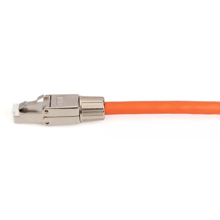 Wtyk modularny RJ45 (8P8C) kat.6A, PoE++, 10GbE, ekranowany beznarzędziowy AWG 26-22 DN-93634