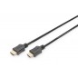 Kabel połączeniowy HDMI 1.4 HighSpeed z Ethernetem Typ HDMI A/HDMI A M/M czarny 5m AK-330114-050-S Assmann