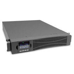 Zasilacz awaryjny UPS Online Rack 19"/Tower LCD, 3000VA/3000W, 6x12V/9Ah, 8xC13, 1xC19, USB, RS232, RJ45 DN-170096