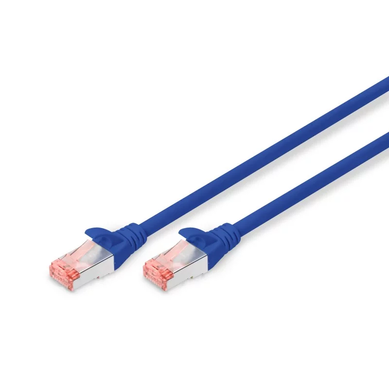 patch cord RJ45/RJ45 S/FTP kat. 6 1m AWG 26/7 LS0H niebieski DK-1644-010/B Digitus Professional