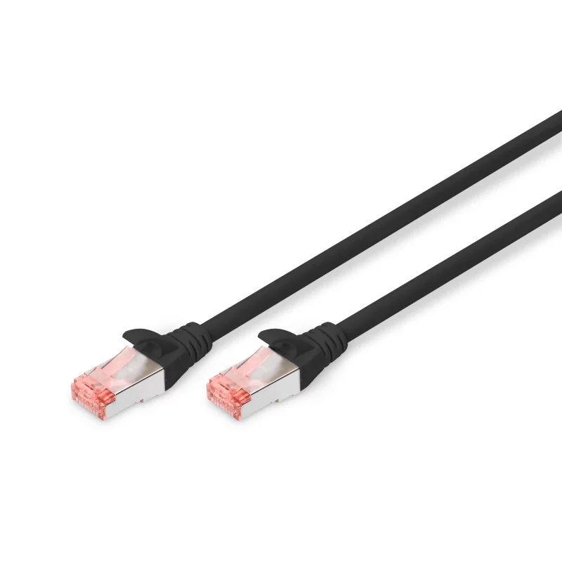 patch cord RJ45/RJ45 S/FTP kat. 6 2m AWG 26/7 LS0H czarny DK-1644-020/BL Digitus Professional