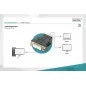 Adapter HDMI 1.3 Standard Typ HDMI A/DVI-I (24+5) M/Ż czarny AK-330505-000-S Assmann