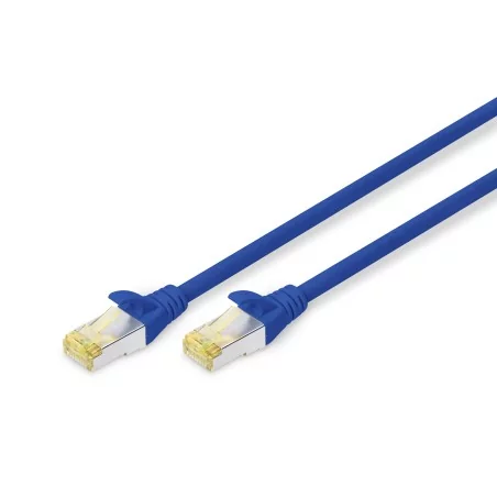 Kabel krosowy (patch cord) RJ45-RJ45, kat.6A, S/FTP, AWG 26/7, LSOH, 1m, niebieski DK-1644-A-010/B