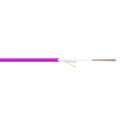 Kabel światłowodowy uniwersalny MM 12 włókien OM4 50/125, Dca, LSOH, 1500N, fioletowy, A/I-DQ(ZN)BH DK-35121-U/4-VI