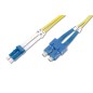 patch cord światłowodowy LC/SC duplex SM 9/125 OS2 2,0m LS0H żółty DK-2932-02 Digitus Professional patch cord światłowodowy LC/SC duplex SM 9/125 OS2 2,0m LS0H żółty DK-2932-02 Digitus Professional