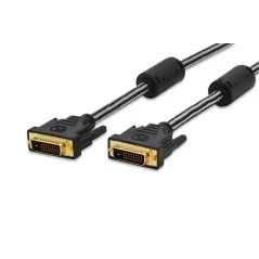 kabel połączeniowy DVI-D DualLink Typ DVI-D (24+1)/DVI-D (24+1) M/M czarny 2m 84520 Ednet