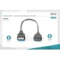 Kabel połączeniowy USB 3.0 SuperSpeed Typ USB A/microUSB B M/M czarny 0,25m AK-300117-003-S Assmann