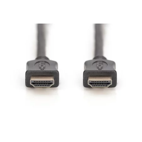 Kabel połączeniowy HDMI 2.0 Premium High Speed Ethernet 4K60Hz UHD HDMI A/HDMI A M/M czarny 1m AK-330107-010-S