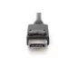 Kabel adapter HDMI 4K 30Hz zasilanie USB A na DisplayPort 2m AK-330111-020-S