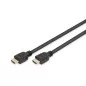 Kabel połączeniowy HDMI 2.1 Ultra High Speed 8K60Hz UHD HDMI A/HDMI A M/M czarny 5m AK-330124-050-S