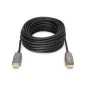 Kabel połączeniowy hybrydowy HDMI 2.1 Ultra High Speed 8K60Hz UHD HDMI A/HDMI A M/M czarny 15m AK-330126-150-S
