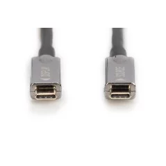 Kabel połączeniowy hybrydowy AOC USB 3.1 Typ C/USB Typ C 4K 60Hz 10m AK-330160-100-S