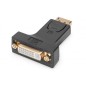 Adapter Displayport 1.1a Typ DP/DVI-I (24+5) M/Ż czarny AK-340603-000-S Assmann