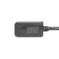 kabel przedłużający aktywny/repeater USB 2.0 HighSpeed Typ USB A/USB A M/Ż czarny 25m DA-73103 Digitus