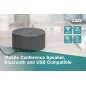 Głośnik konferencyjny przenośny Bluetooth 5.0, mini jack 3,5mm TWS, 10W, dodatkowy adapter Bluetooth DA-12221
