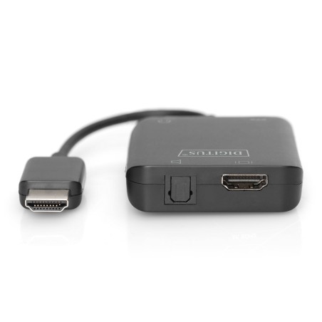 Ekstraktor sygnału dźwiękowego 4K HDMI do HDMI/Stereo 2.0 /Toslink 5.1 DA-70475
