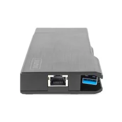 Stacja dokująca USB Typ A 7-portów, 4K 30Hz, HDMI, VGA, 2x USB 3.0, SD microSD, RJ45 DA-70894