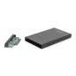 Obudowa zewnętrzna USB 3.0 na dysk SSD/HDD 2.5" SATA III aluminiowa DA-71105-1