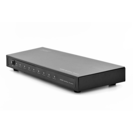 Rozdzielacz/Splitter HDMI 8-portowy, 1920x1080p, FHD 3D, HDCP1.2 DS-43302 Digitus