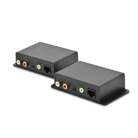 Extender Audio do 600m po Cat.5e UTP, 2 x Cinch, 1 x MiniJack DS-56100 Digitus