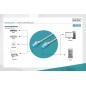 patch cord RJ45/RJ45 U/UTP kat. 5e 15,0m AWG 26/7 PVC szary DK-1512-150 Digitus Professional